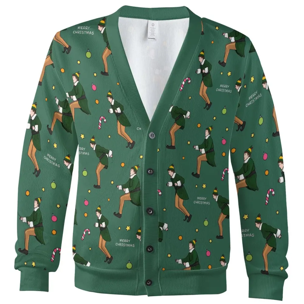 Griddy Elf Cardigan - 2