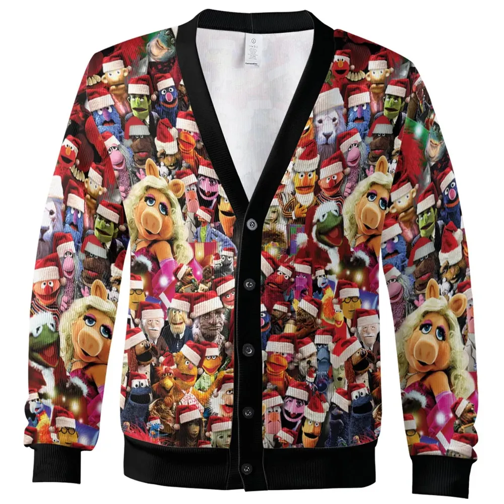 The Muppets Christmas All Character Cardigan - 2