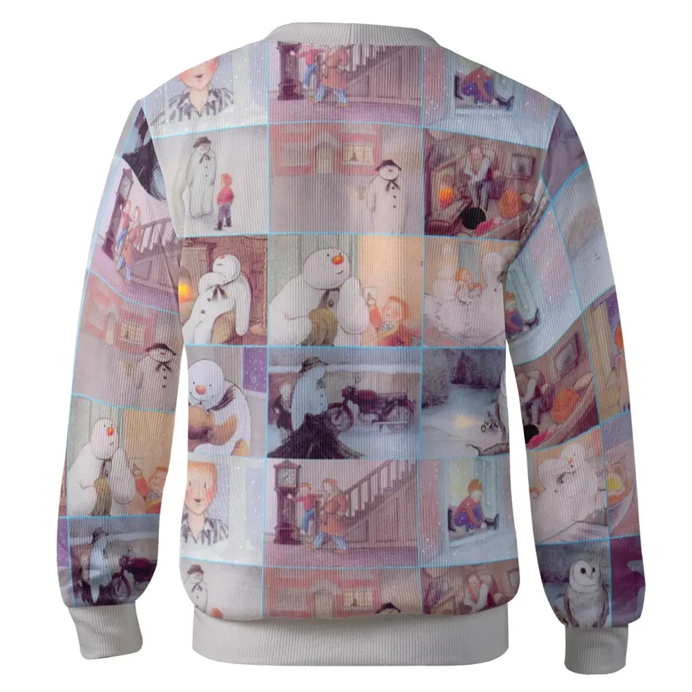 Snowman and friend Cardigan - 3