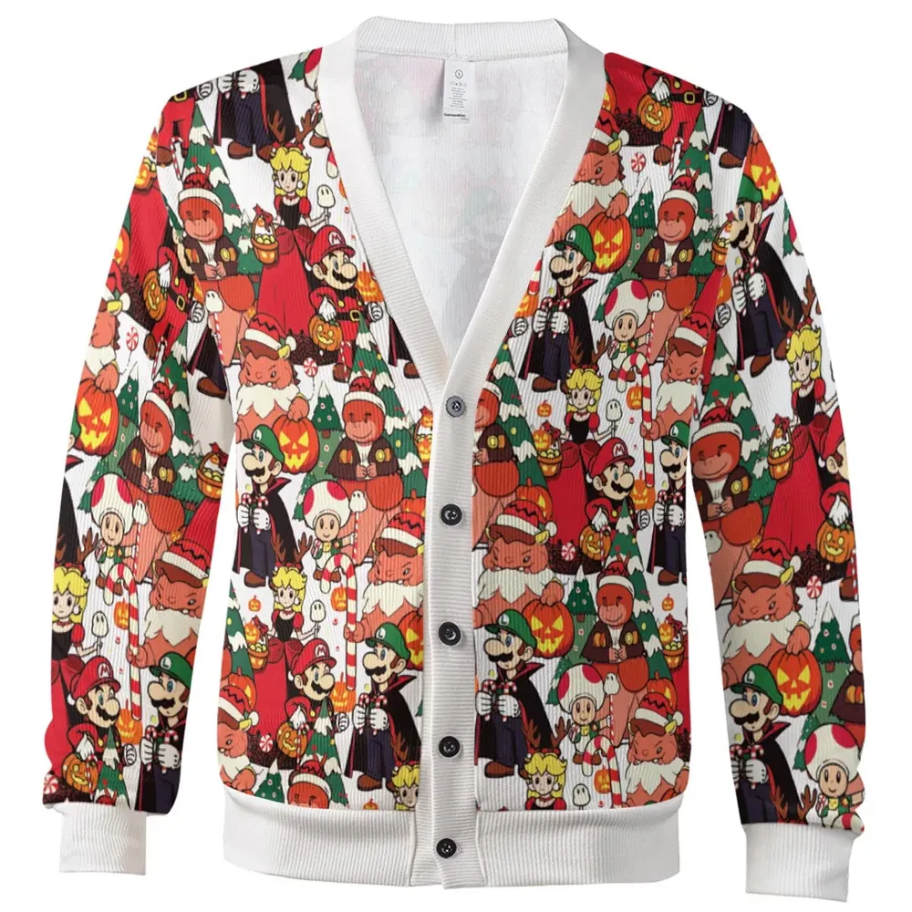 Holiday Power Up Super Mario Cardigan - 2