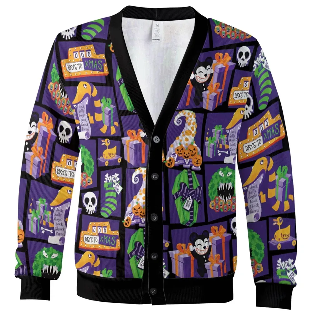 000 Days To Xmas Cardigan - 2