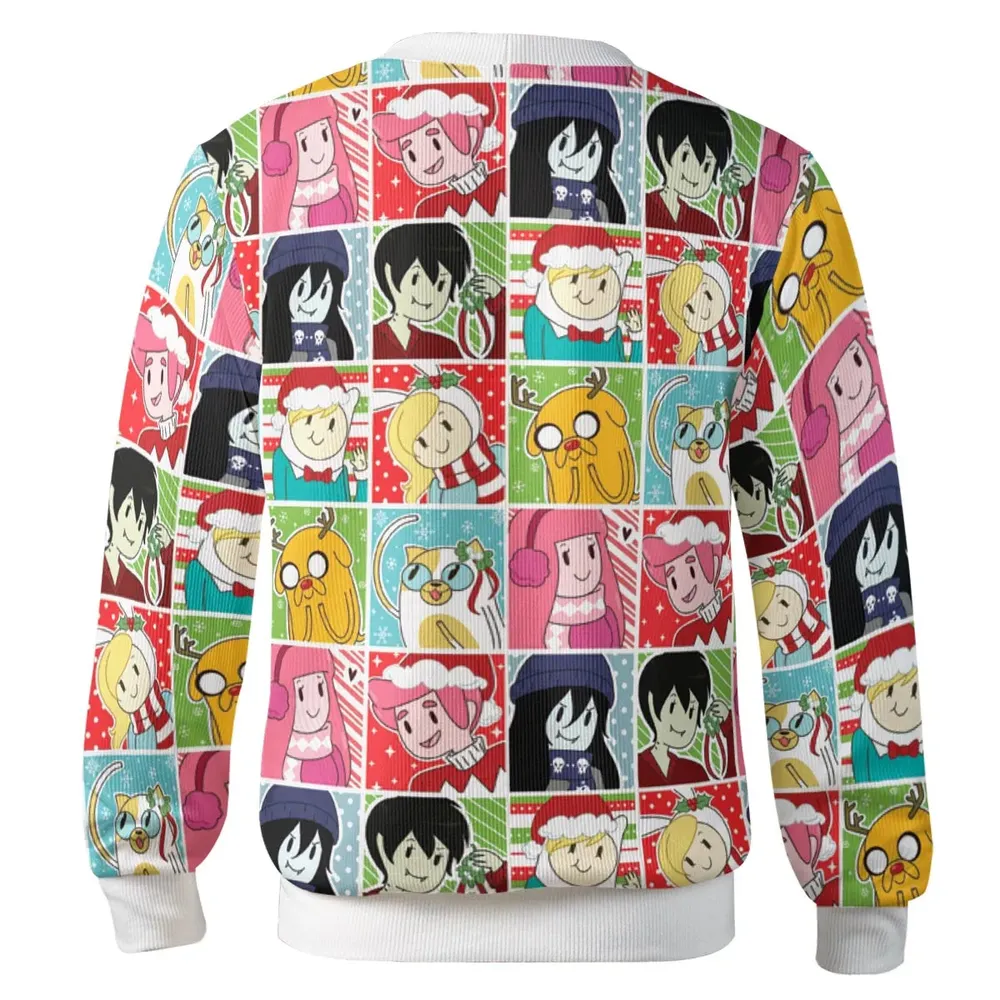 Xmas Time Adventure Time Cardigan - 3