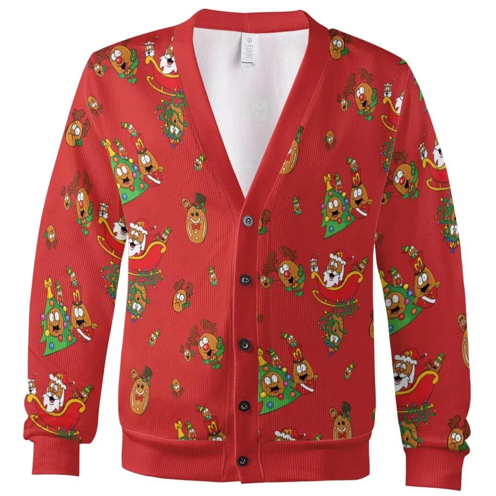 A very McNugget Christmas Cardigan - 2
