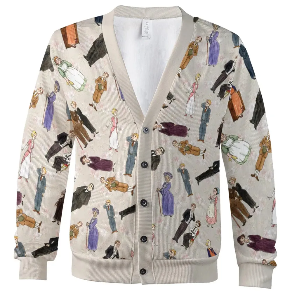 I explain Downton Abbey Cardigan - 2