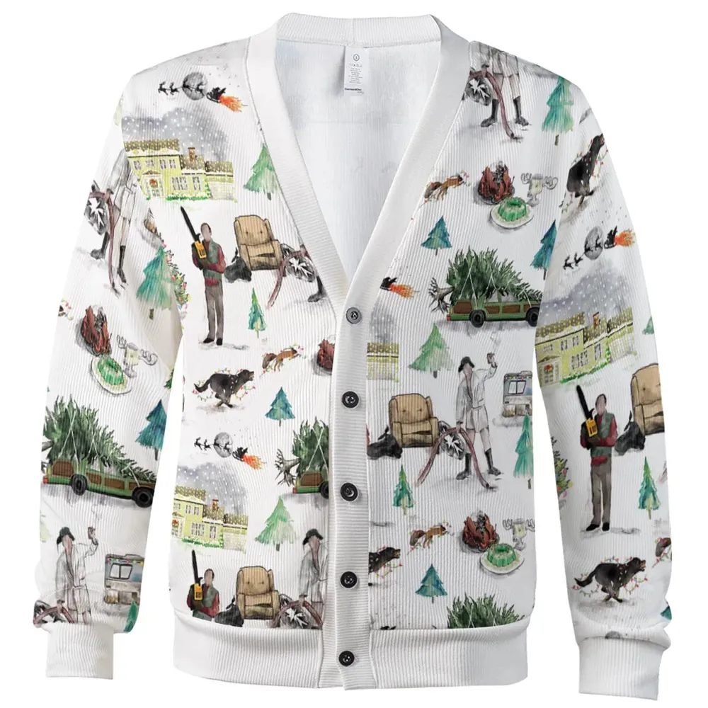 Christmas Comedy National Lampoon's Christmas Vacation Cardigan - 2