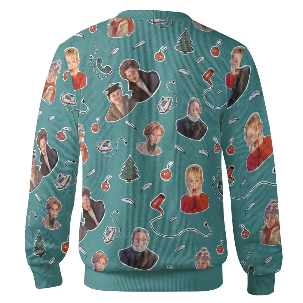 Holiday Laughs Home Alone Cardigan - 3