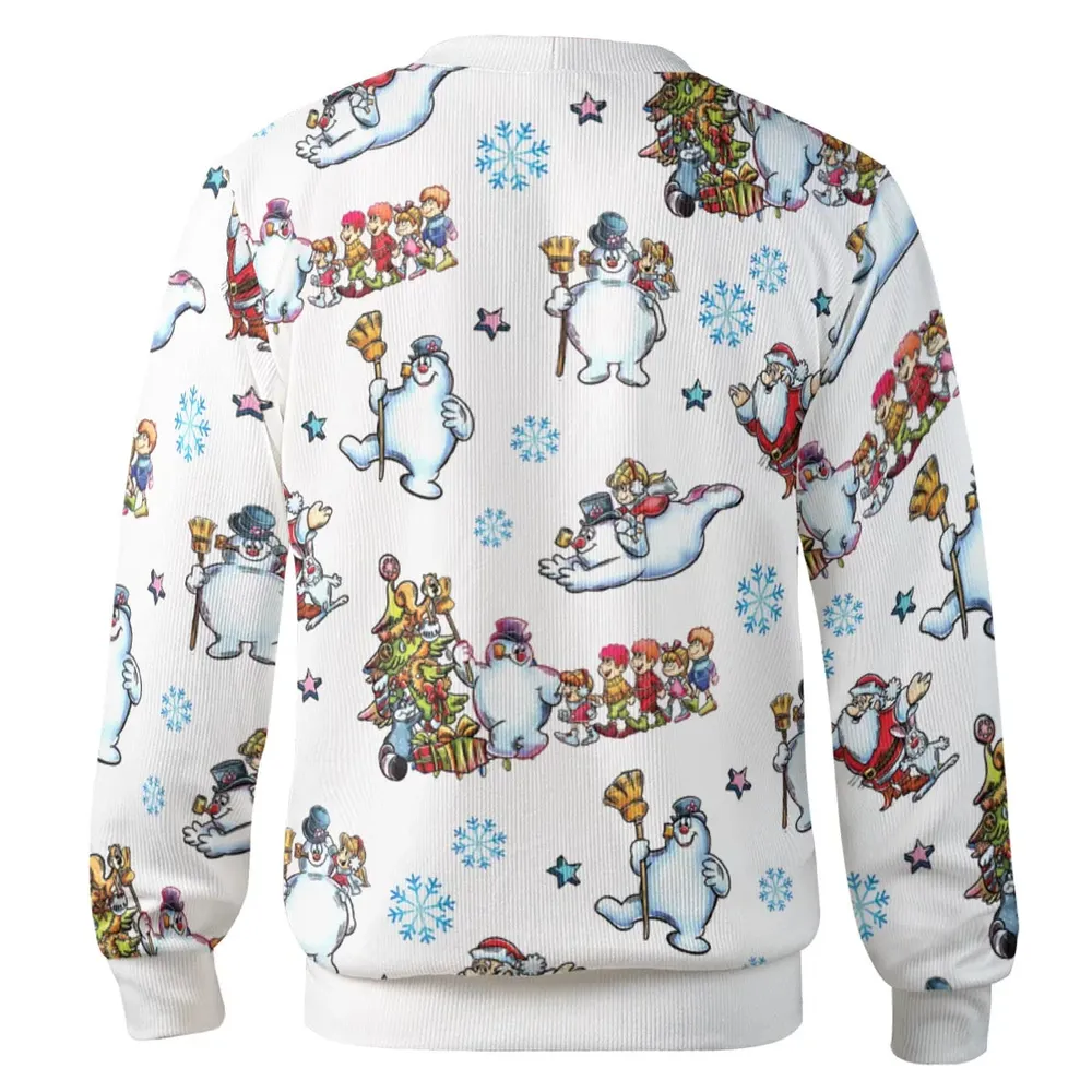 Vintage Xmas Frosty The Snowman Cardigan - 3