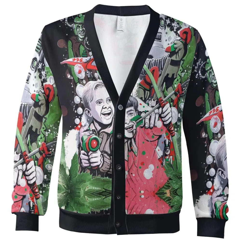 Santa Claus Conquers the Martians Cardigan - 2