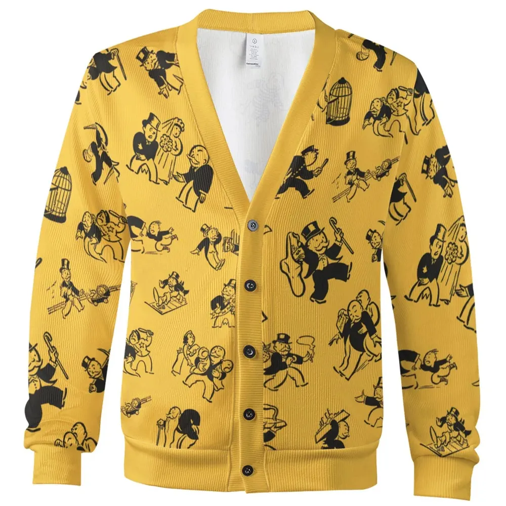 Monopoly Man Cardigan - 2