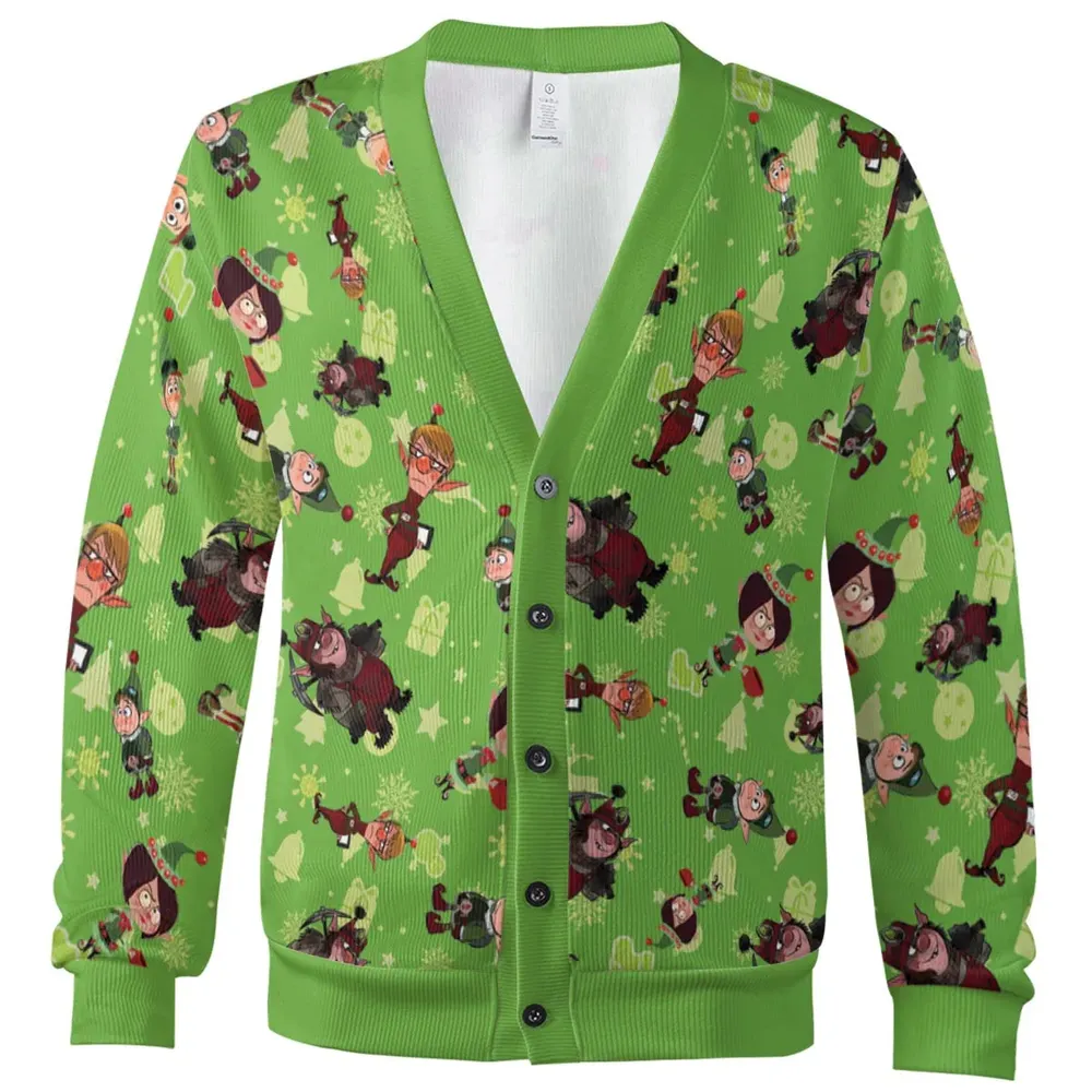 Elite Christmas Prep Elf Squad Cardigan - 2