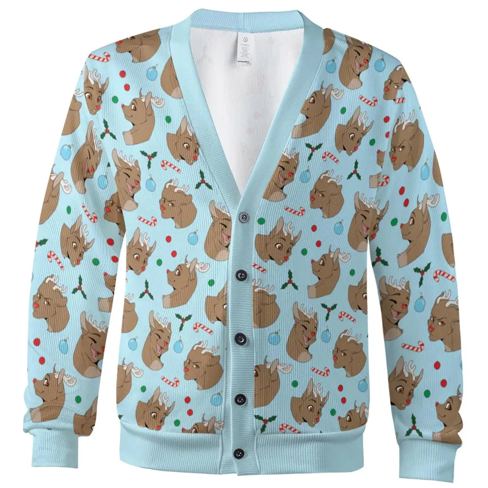 Rudolph Inspired Cardigan - 2