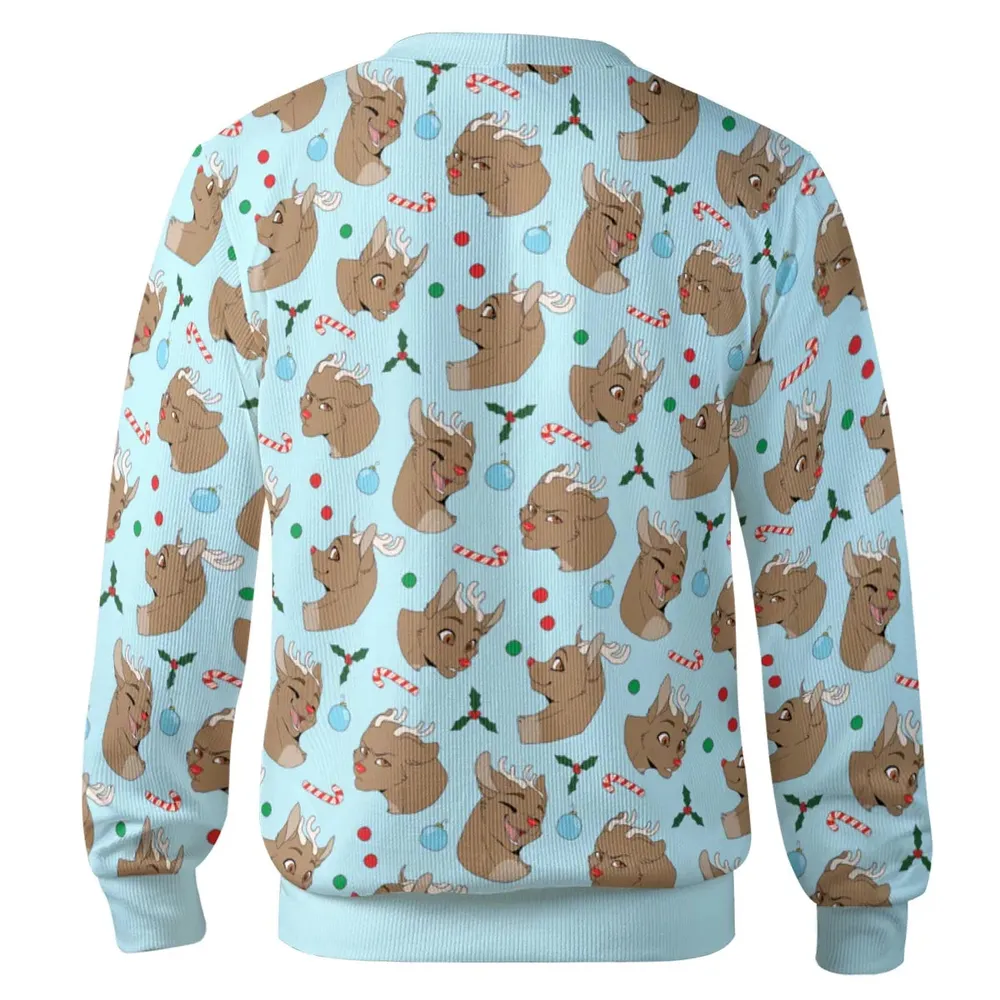 Rudolph Inspired Cardigan - 3