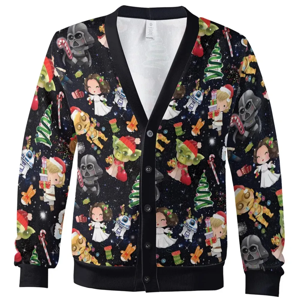 Christmas in Space Cardigan - 2