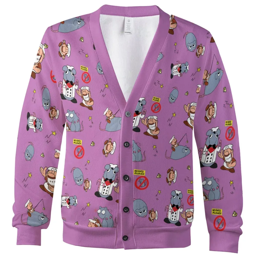 Gustavo And Brick Pizza Tower Cardigan - 2