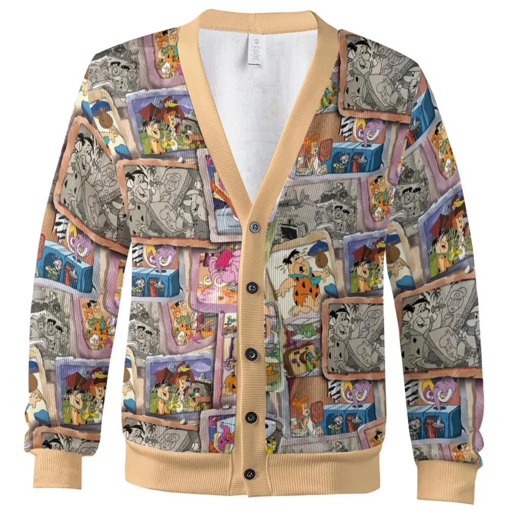Cartoon Core The Flintstone Cardigan - 2