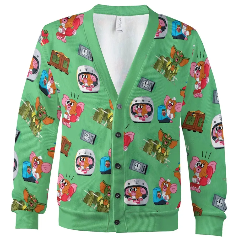 Cartoon odd Cardigan - 2