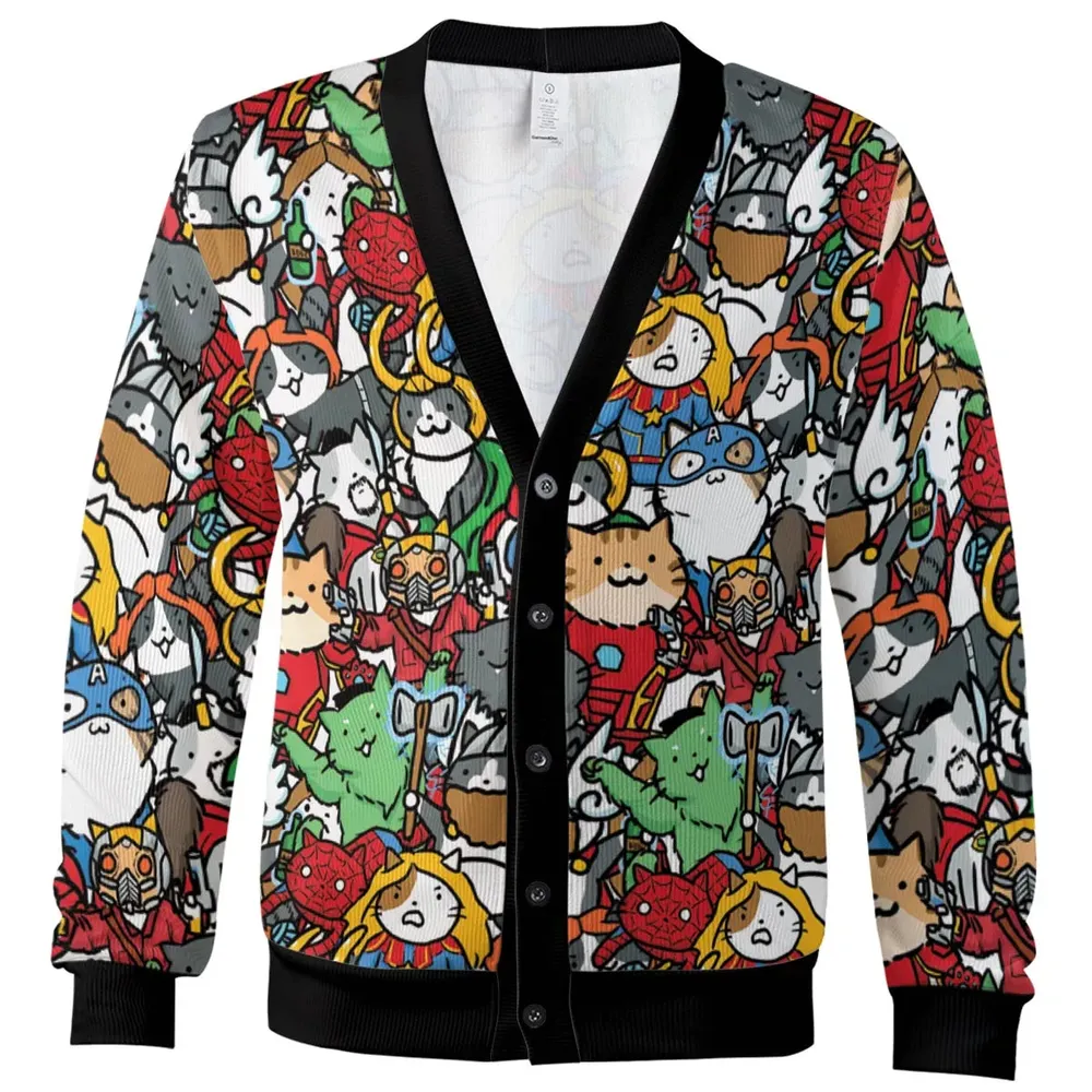Alligator Loki Cardigan - 2