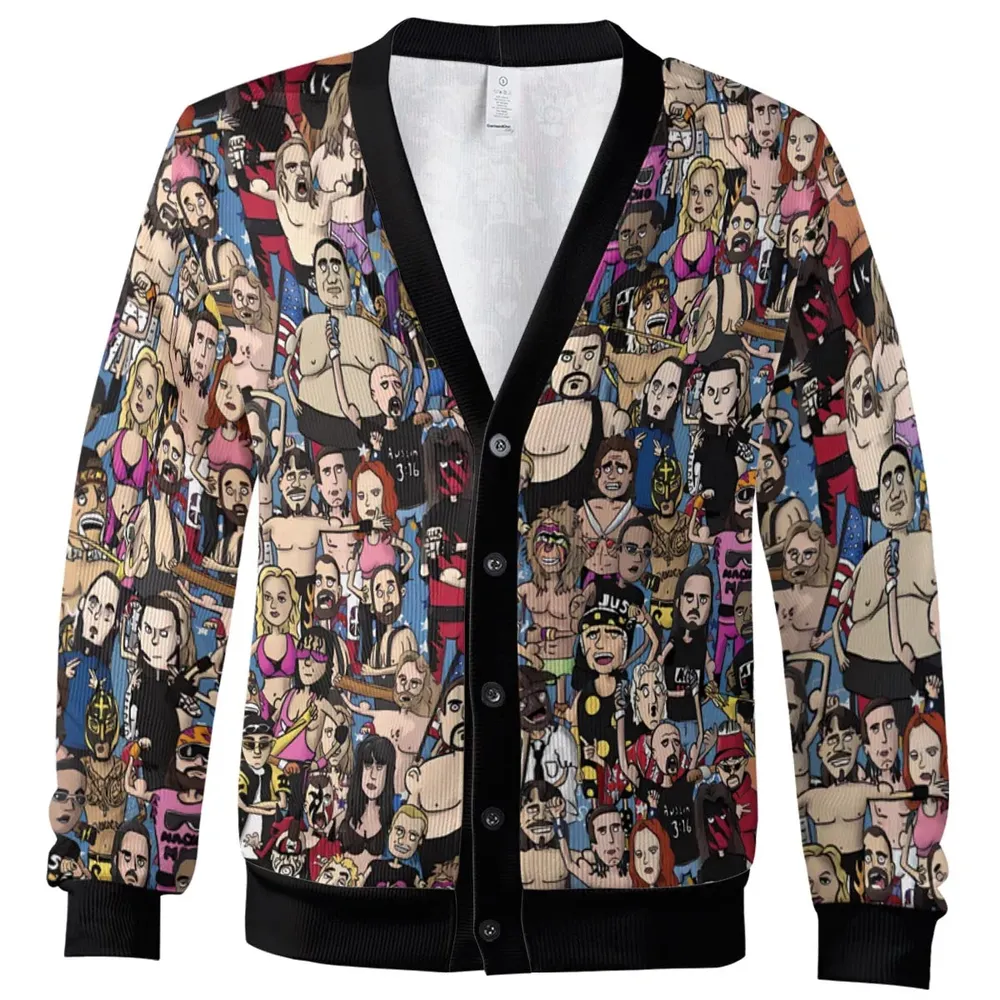 Legends of Wrestling Cardigan - 2
