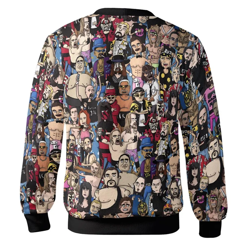Legends of Wrestling Cardigan - 3