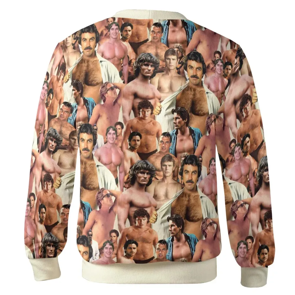 Vintage Hunks of the 80s Cardigan - 3