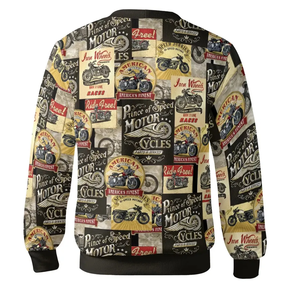 Vintage Motorcycle Cardigan - 3