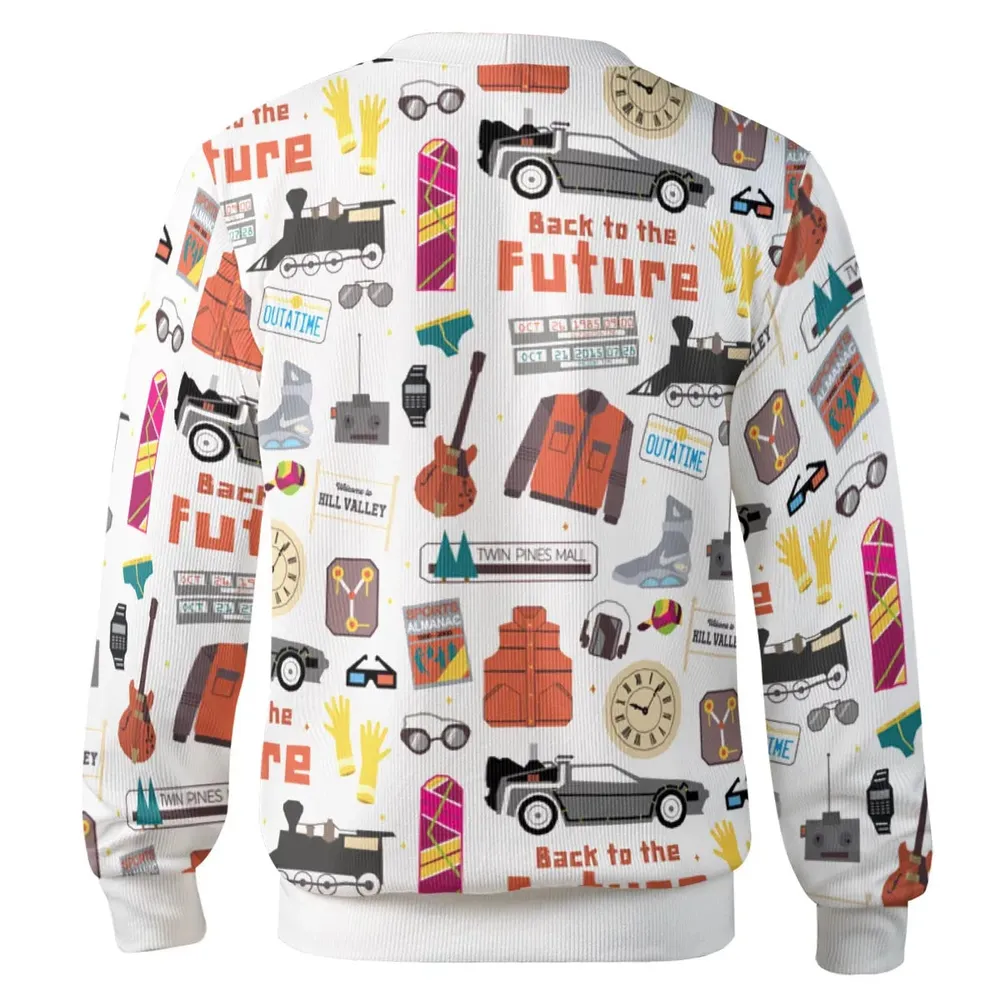 Time Machine Back To The Future Cardigan - 3