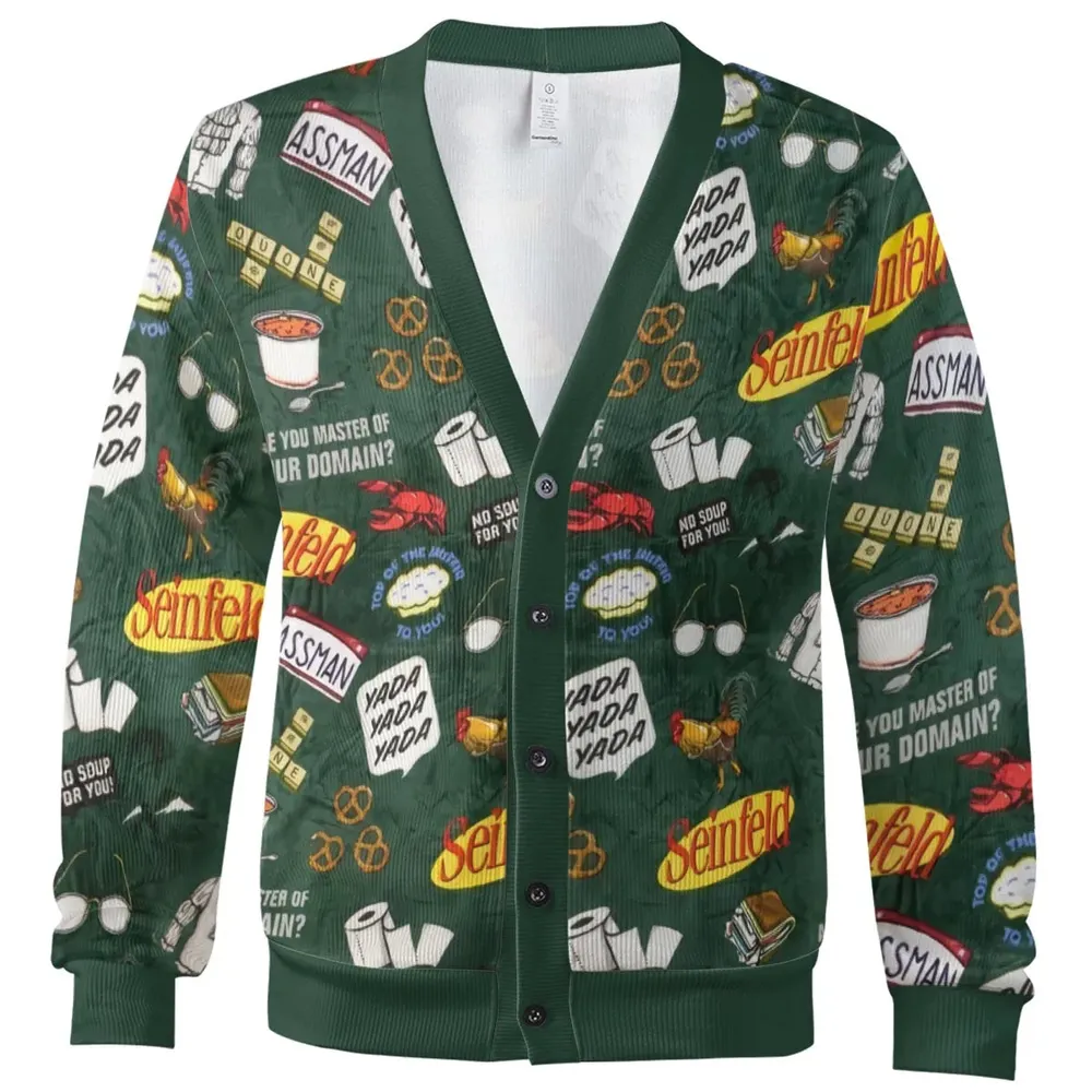 Master Of Your Domain Seinfeld Cardigan - 2
