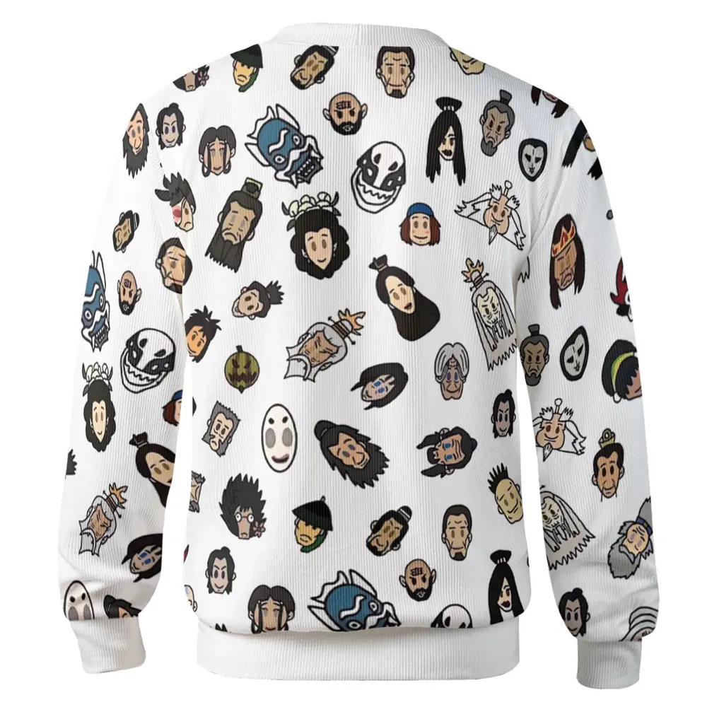 Animated Icons Avatar Cardigan - 3