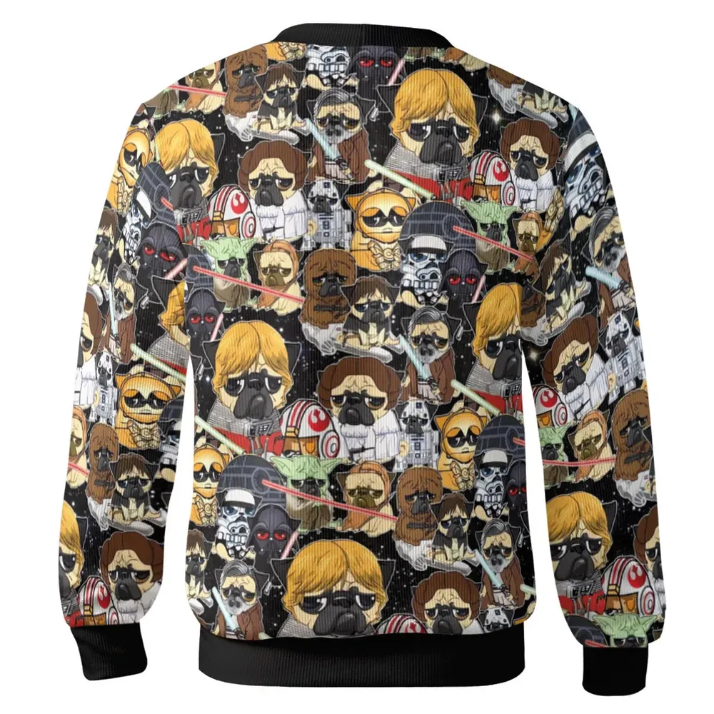 Pug Wars Cardigan - 3