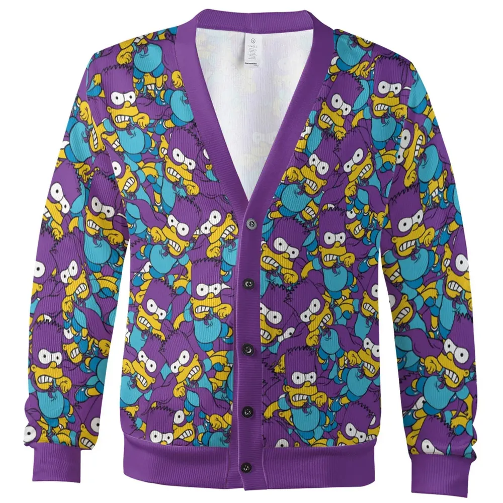 Bartman The Simpsons Cardigan - 2