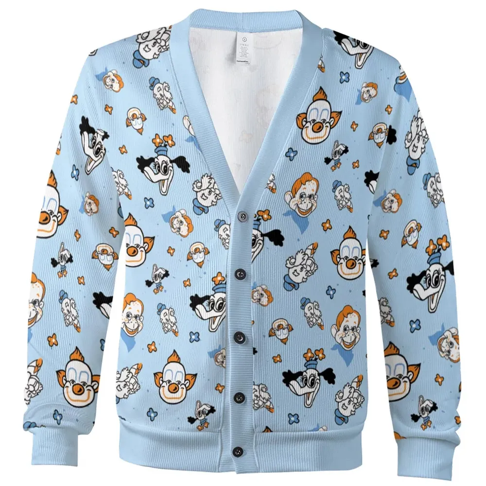Howdy Doody Pattern Cardigan - 2