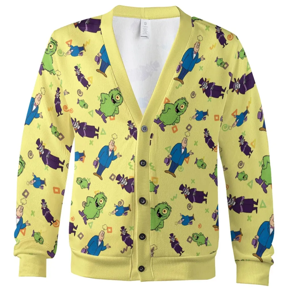 Cartoon Core Milton the Monster Cardigan - 2