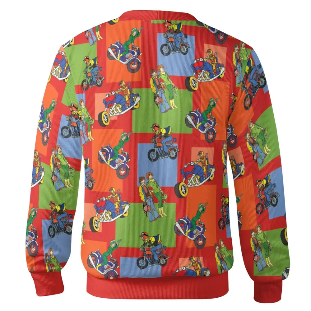 Graphic Crew Wonder Wheels Cardigan - 3