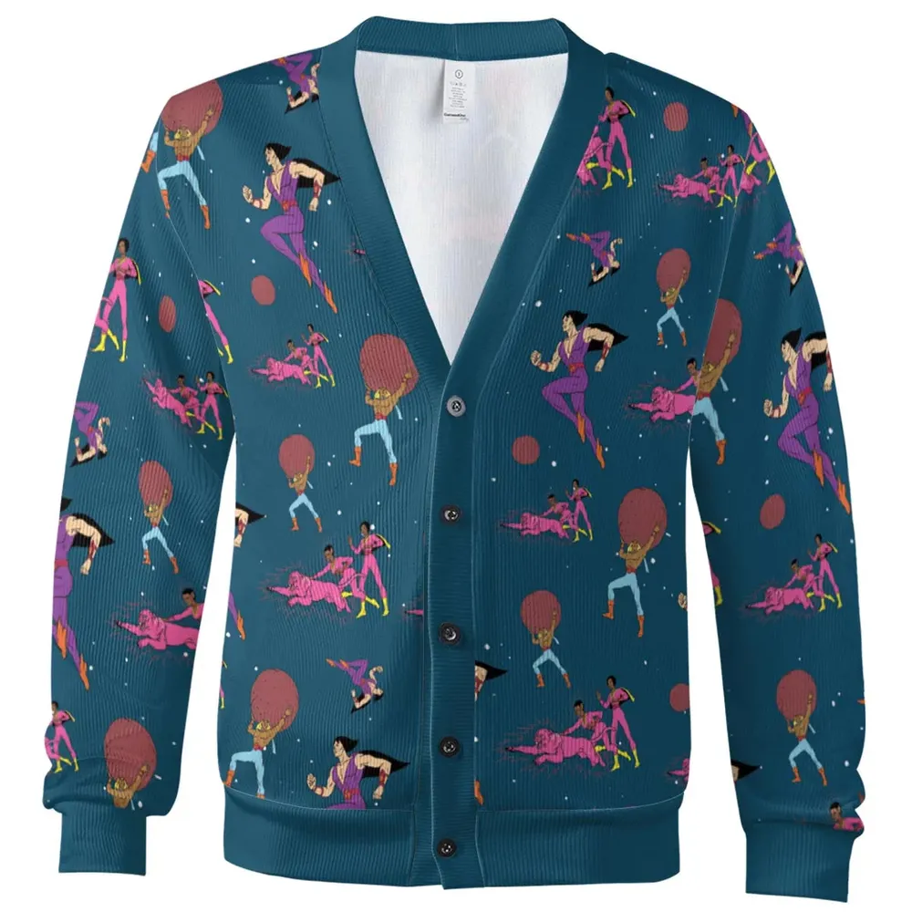Vintage Cartoons Space Sentinels Cardigan - 2