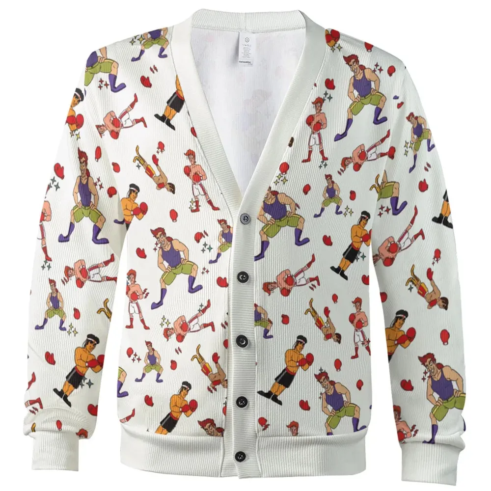 Statement Crew Punch Out Cardigan - 2