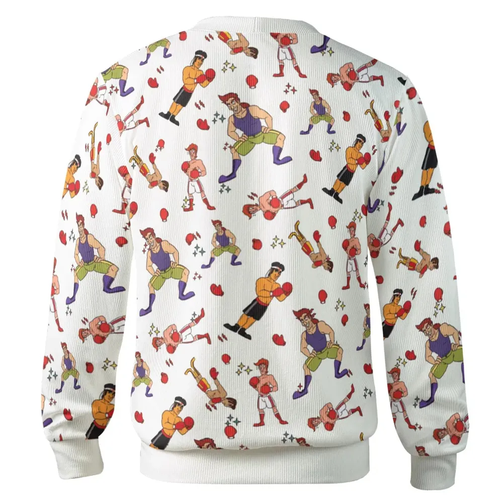 Statement Crew Punch Out Cardigan - 3
