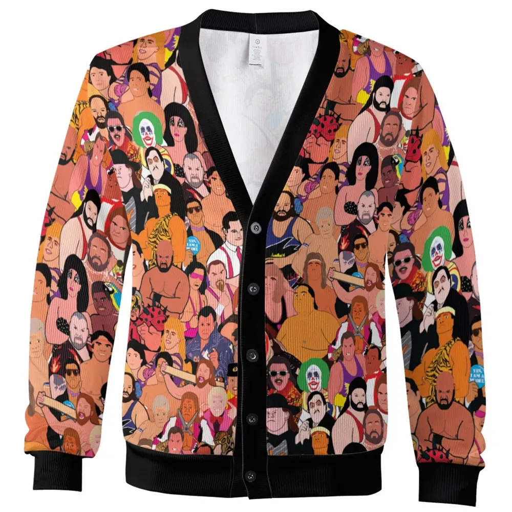 Wrestling Legends Golden Era Cardigan - 2