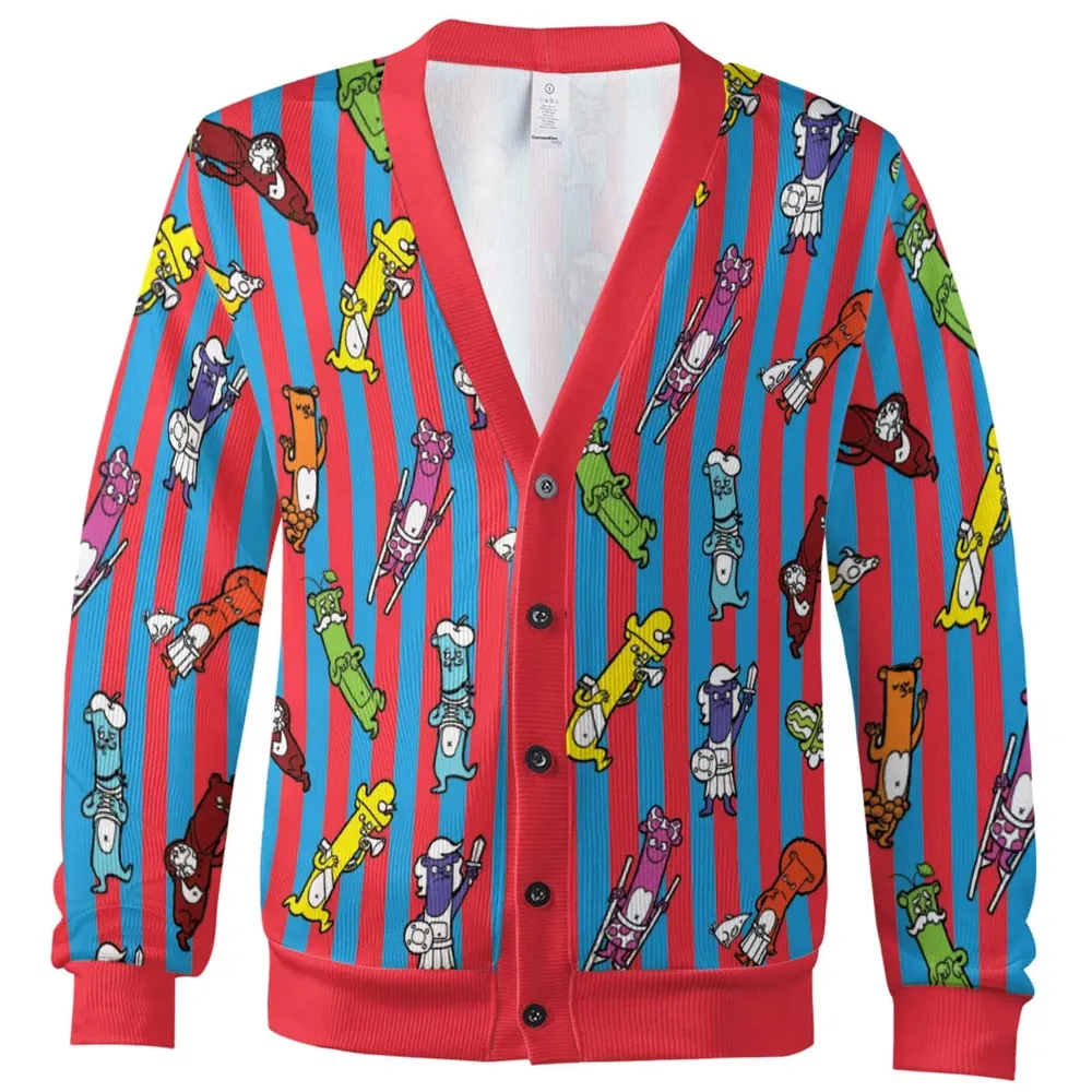 90s Style Frozen Treat Cardigan - 2