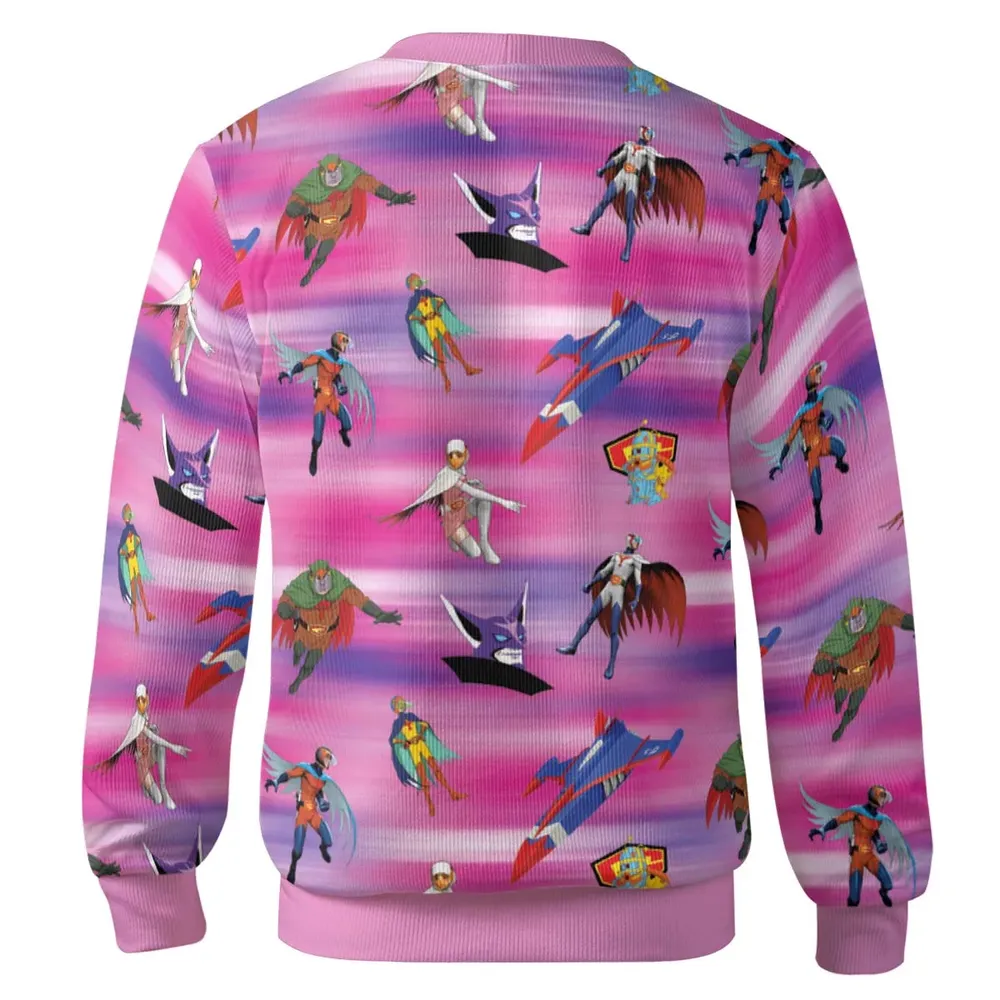 Retro Animation Battle of the Planets Cardigan - 3