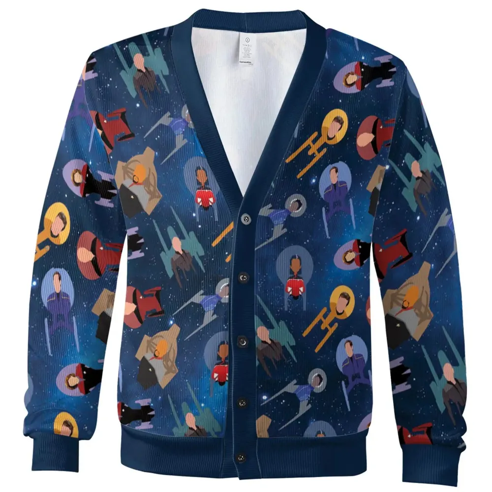Trek Ships and Captains Cardigan - 2