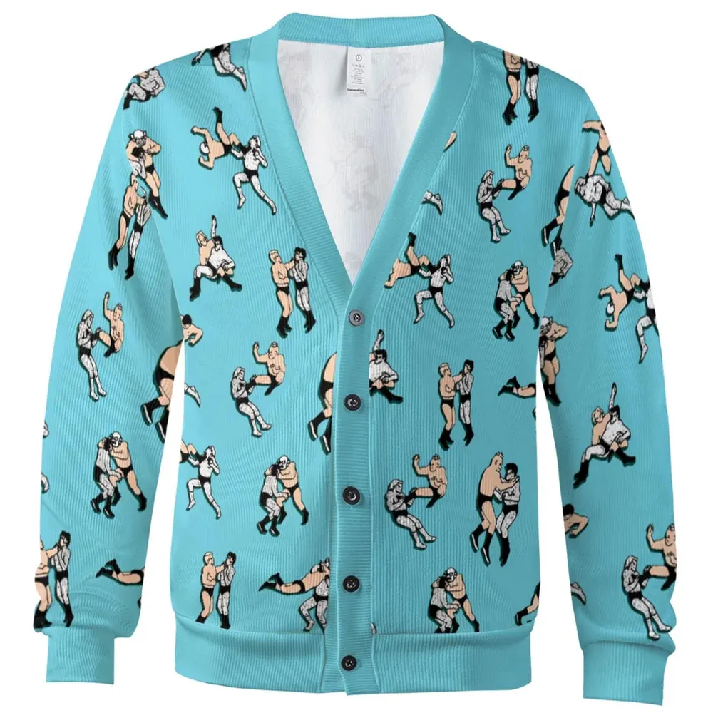 Wrestling Moves Cardigan - 2