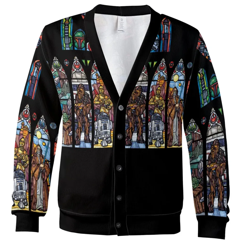 Star Stained Glass Cardigan - 2