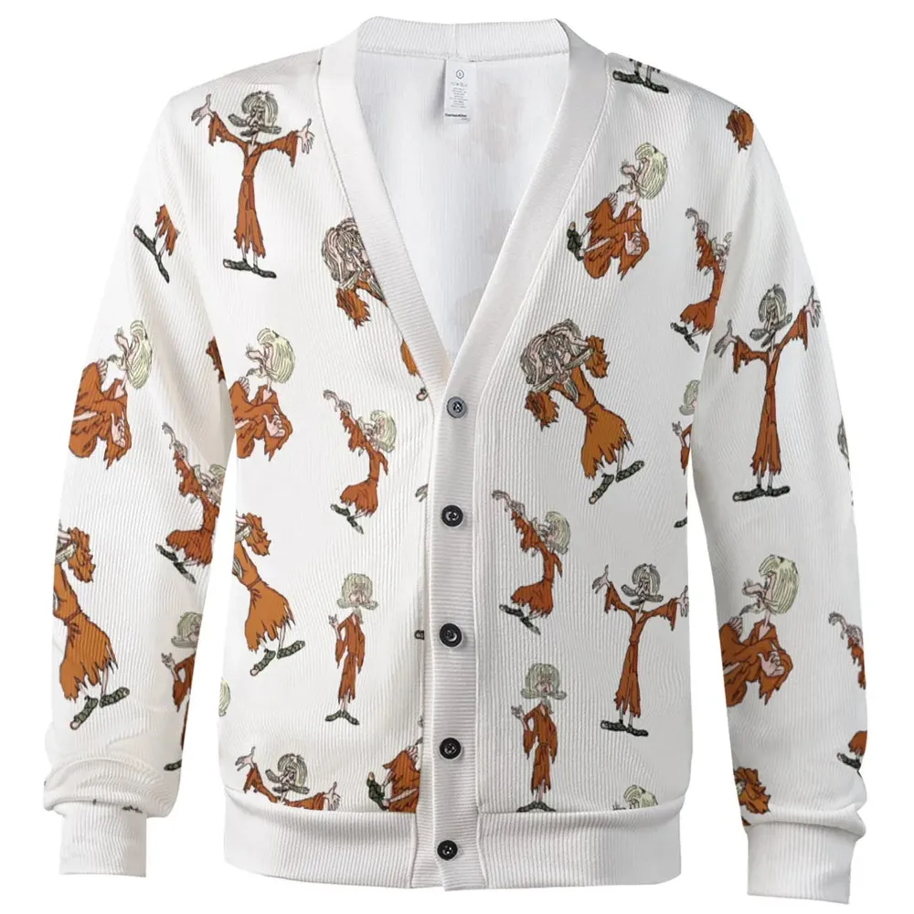 Retro Nerd Catweasle Cardigan - 2
