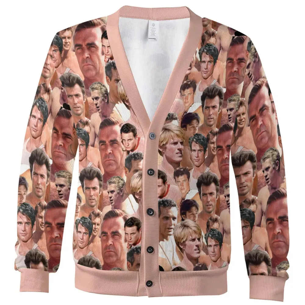 Vintage Hunks of the 60s Cardigan - 2
