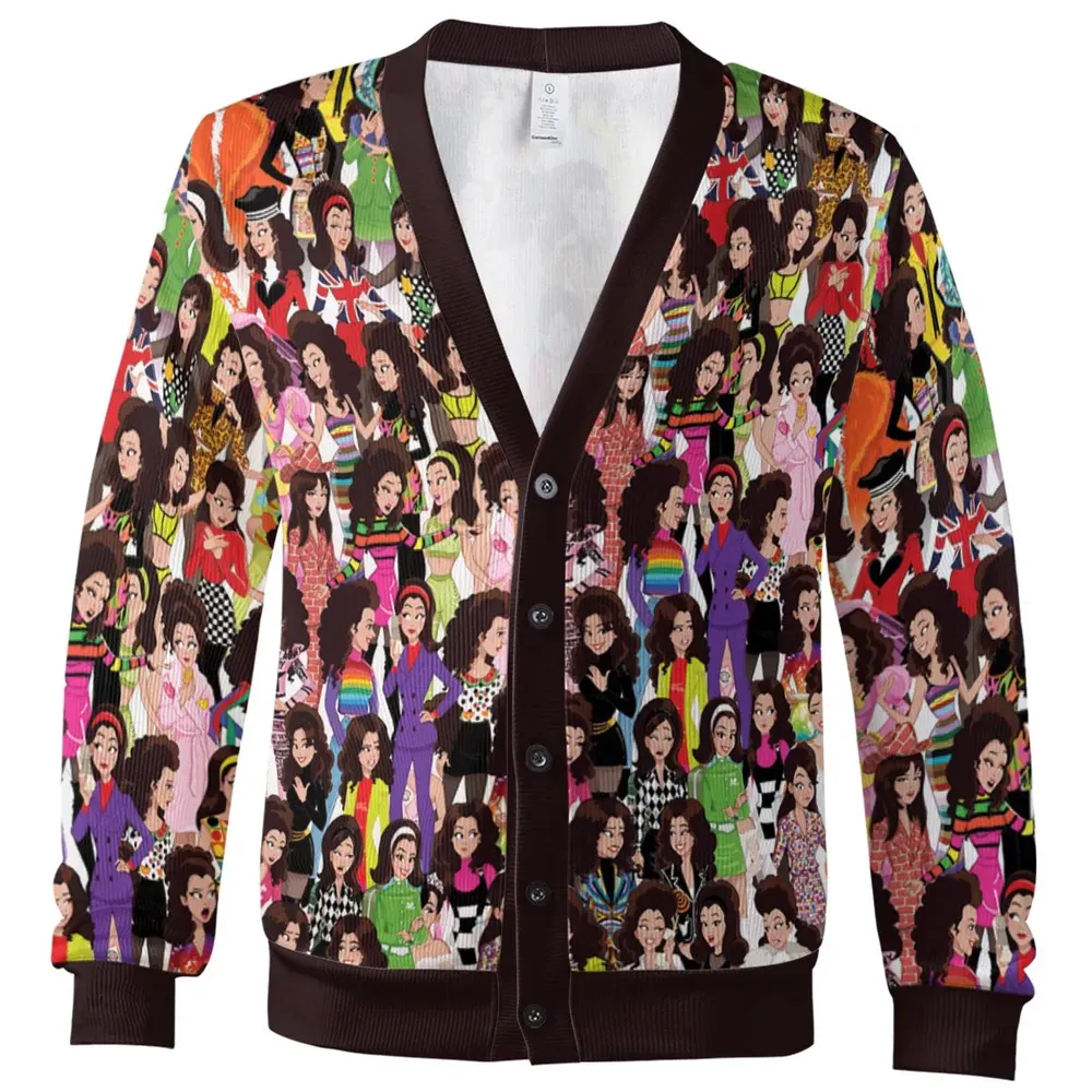 Bold Prints The Nanny Cardigan - 2