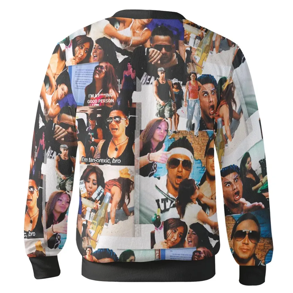 Jersey Shore Collage Cardigan - 3
