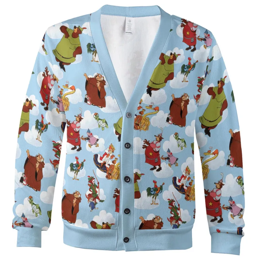 Meet Fox and his Merry Menagerie Cardigan - 2