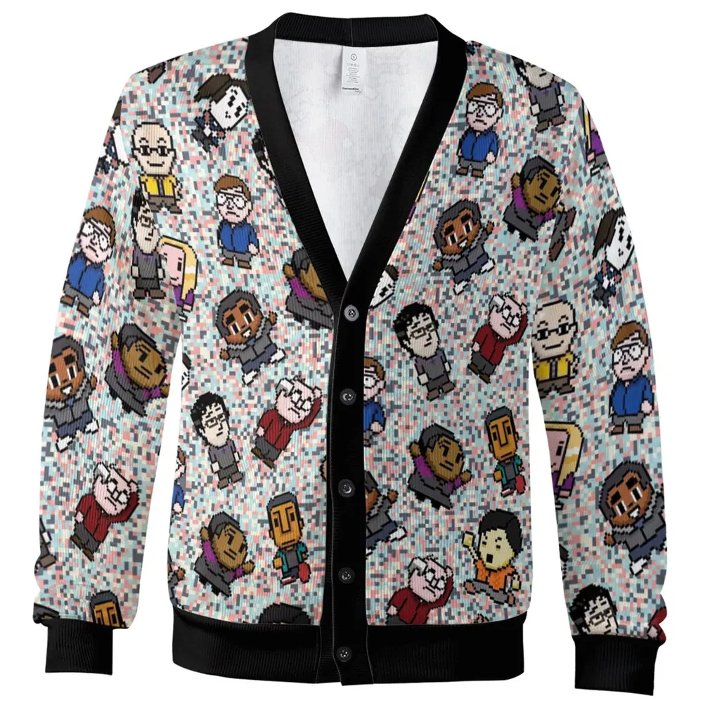 Community bit character Cardigan - 2