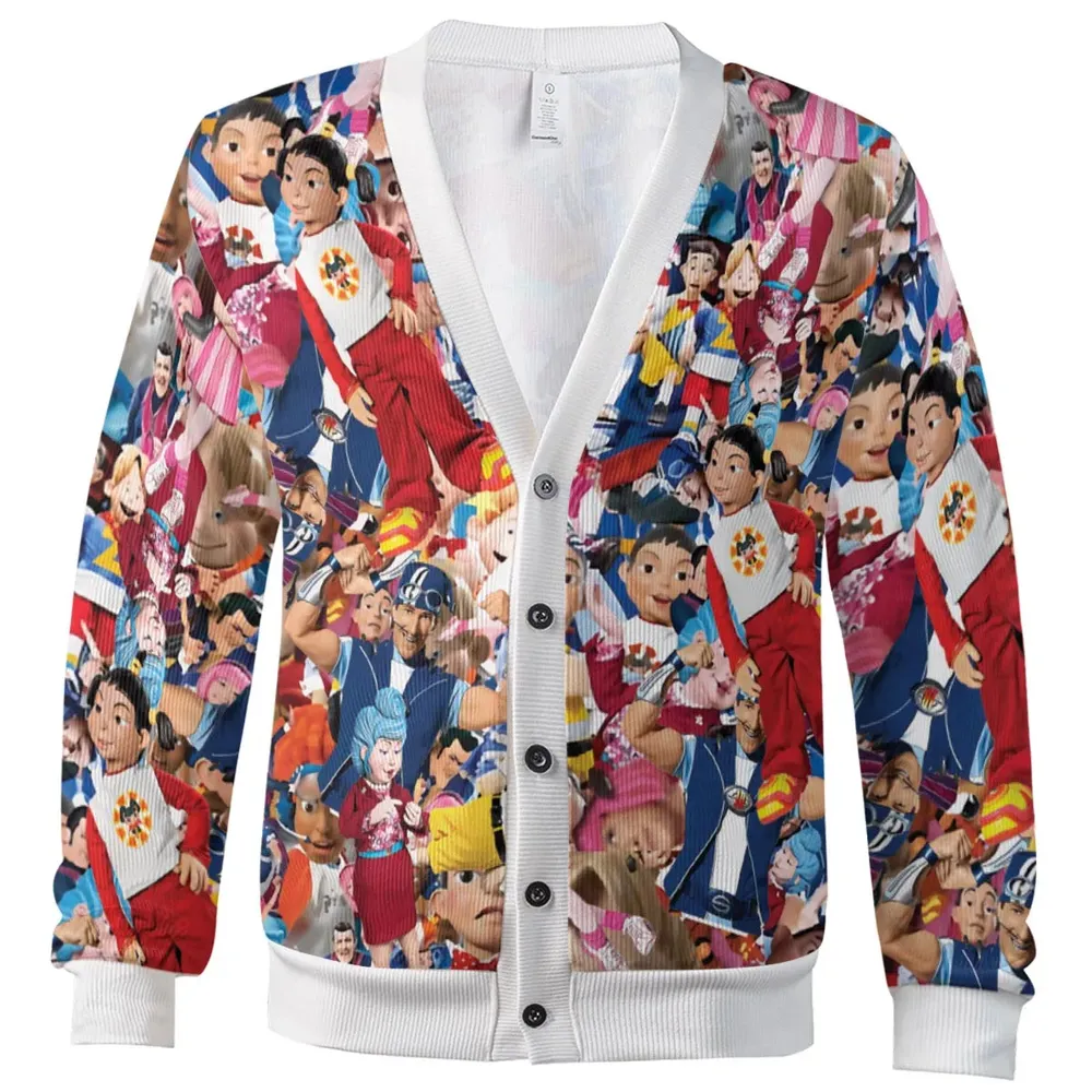 Lazy Town Collage Cardigan - 2