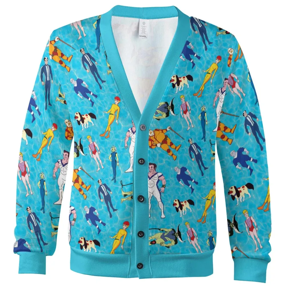 Old School Cool Tigersharks Cardigan - 2